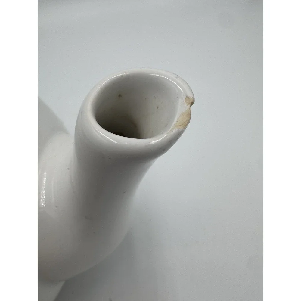 Vintage Jay Import Co blue velvet rose tea pot